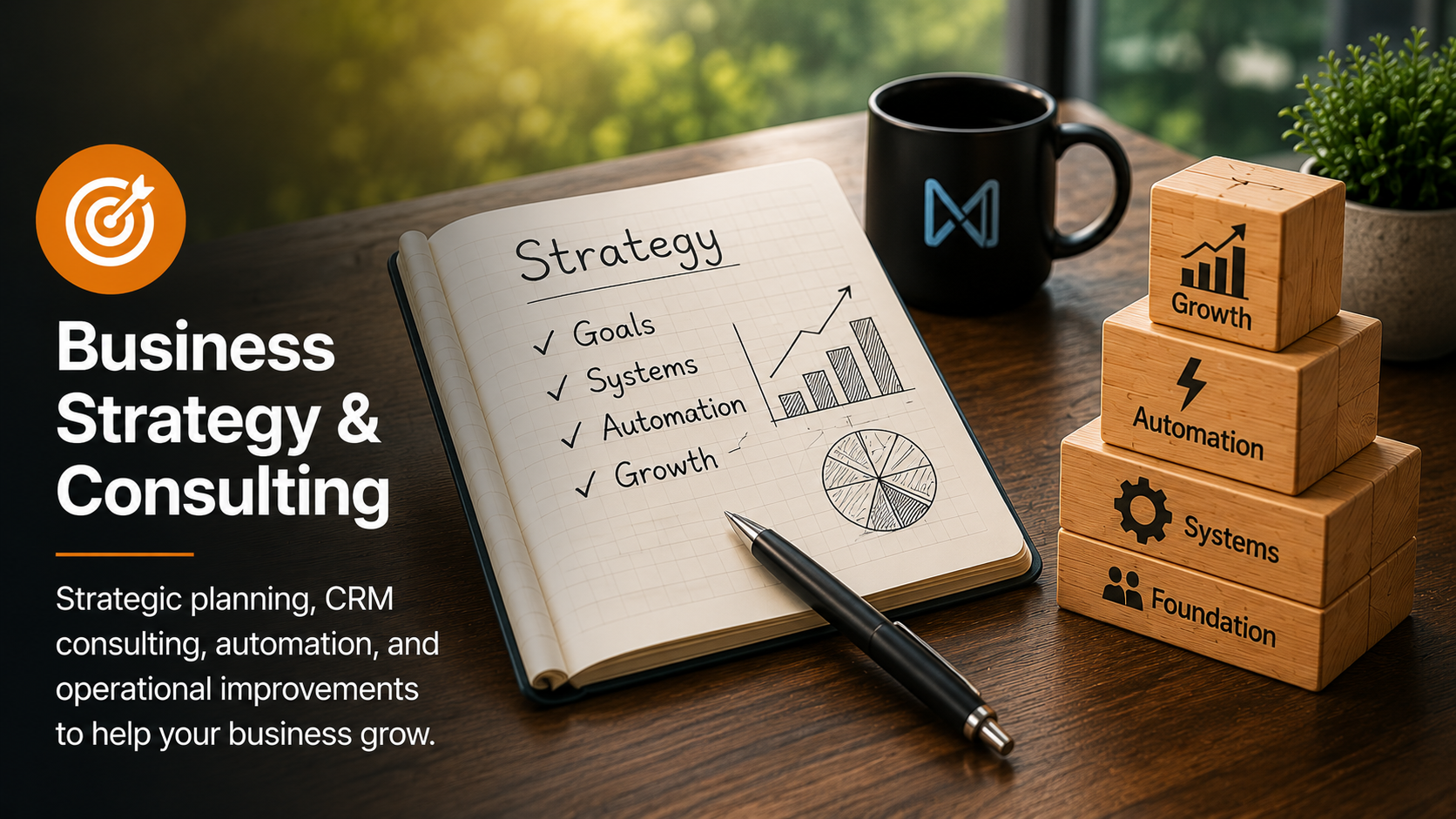 Business strategy and consulting session